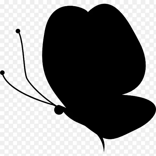 蝴蝶的身影朝左图标