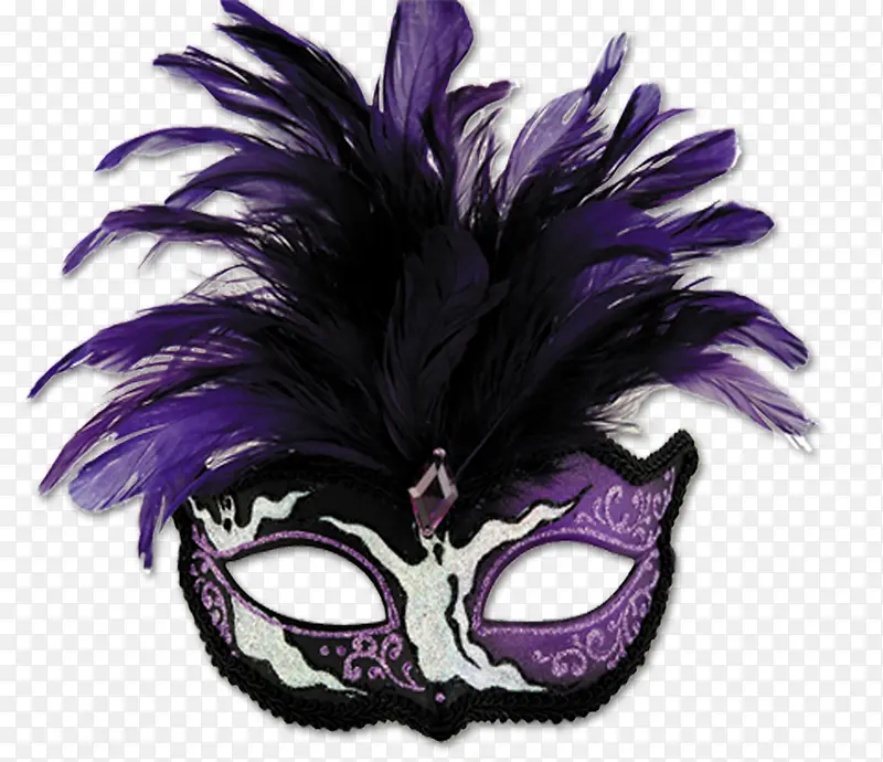 紫色面具