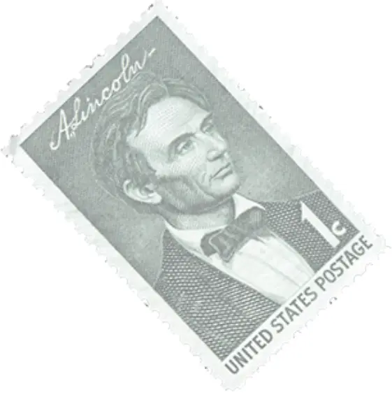 怀旧的美国图片油画 邮票 头像