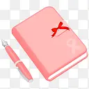 日记pink-ribbon-icons