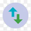 交换绿色圆Material-Design-iconsPNG图片素材下载_图片编号8790607-PNG素材网