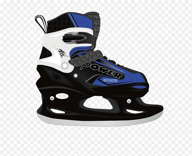 溜冰鞋矢量素材