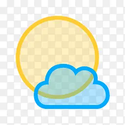 多云天气 iconPNG图片素材下载_图片编号8790474-PNG素材网