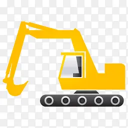挖掘机construction-machines-icons