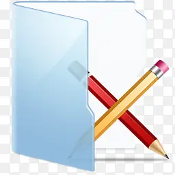 蓝色文件夹应用程序图标