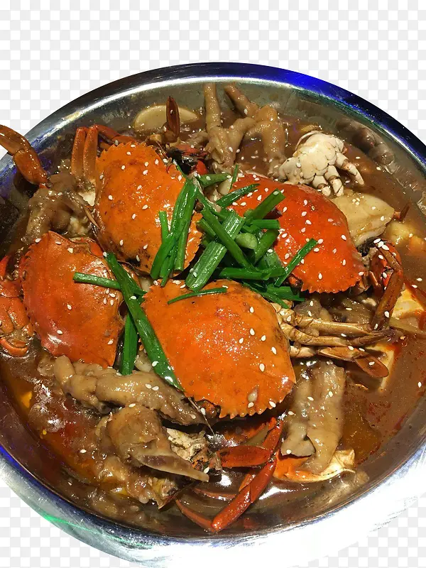 海鲜煲蟹煲鸡