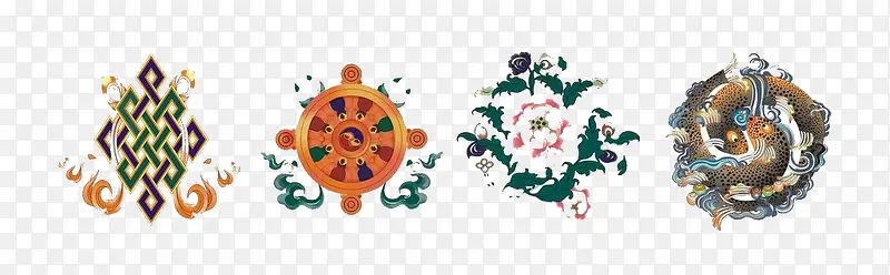 吉祥八宝图素材PNG图片素材下载_图片编号8795671-PNG素材网