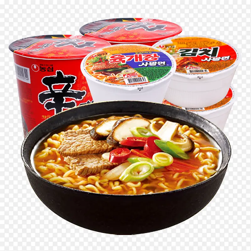 韩国美味方便面