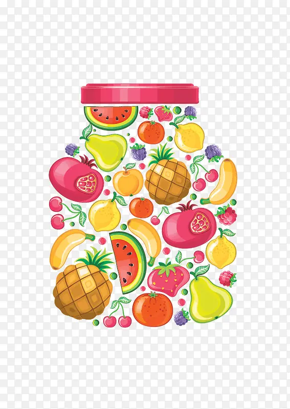 水果罐子