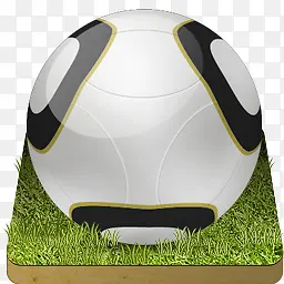 soccer ball grass icon
