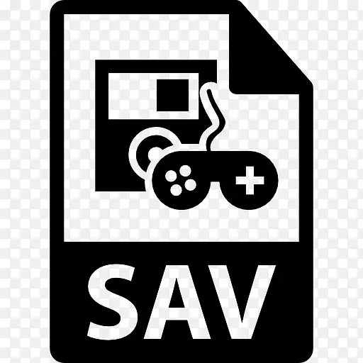 SAV文件格式图标