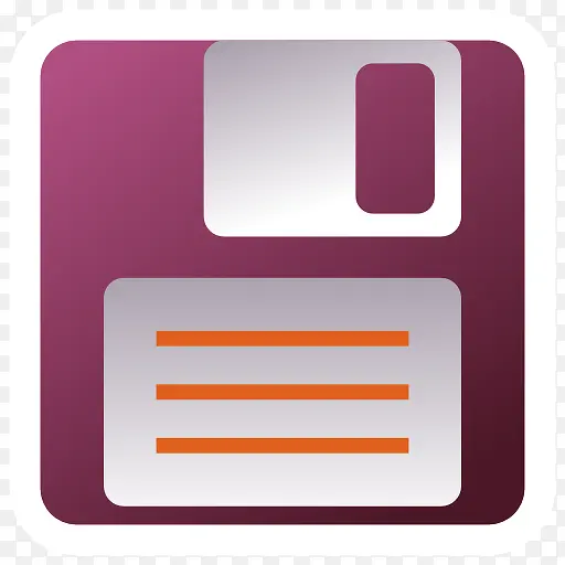 文件保存FS Ubuntu的图标