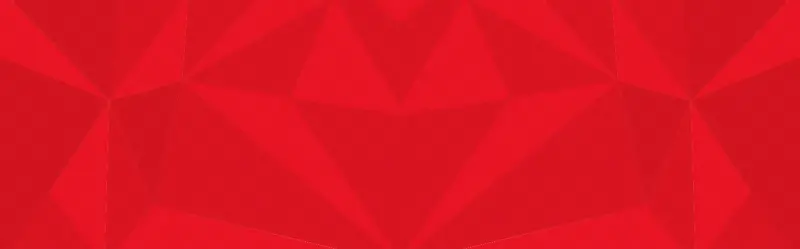 红色喜庆节日三角形海报