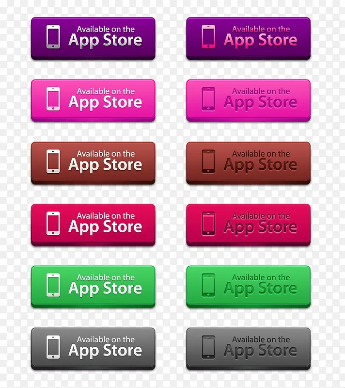 App Store按钮PSD素材下载PNG图片素材下载_图片编号8808935-PNG素材网
