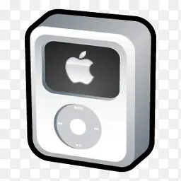 iPod视频白图标