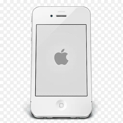 iPhone白色的苹果图标