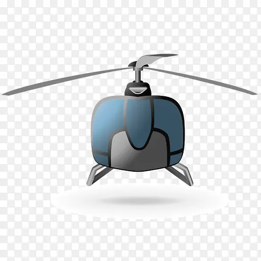 直升机飞机Vacation-icons
