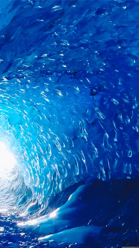 海底漩涡海波纹海水深蓝