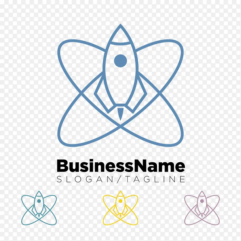 矢量火箭LOGO设计PNG图片素材下载_图片编号8817197-PNG素材网