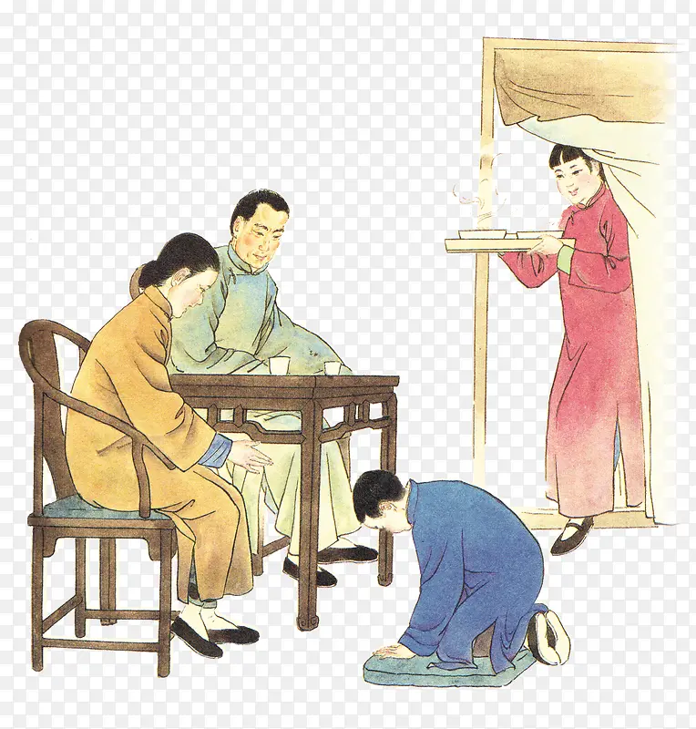中国民间习俗PNG图片素材下载_图片编号8820372-PNG素材网