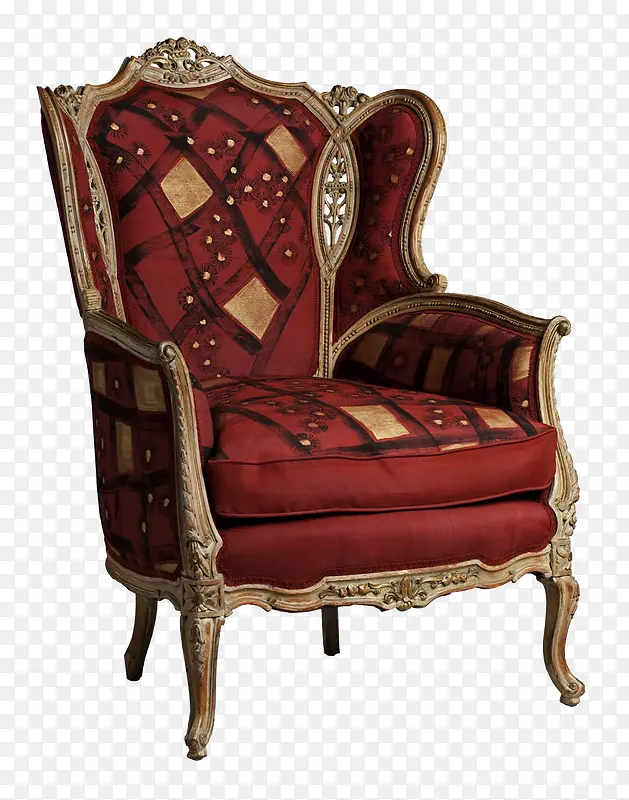 欧美复古椅子素材免抠