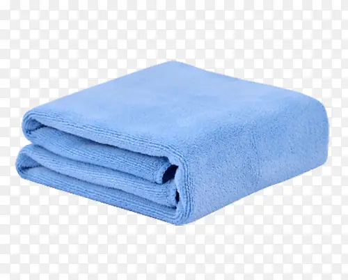 浅蓝色的一块洗车布