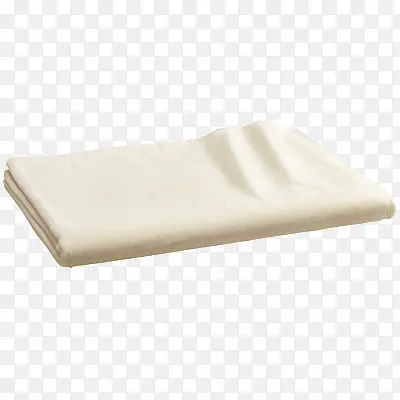 一床白色的毛毯