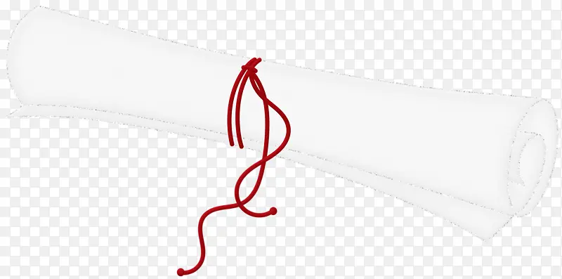 红色绳子卷轴