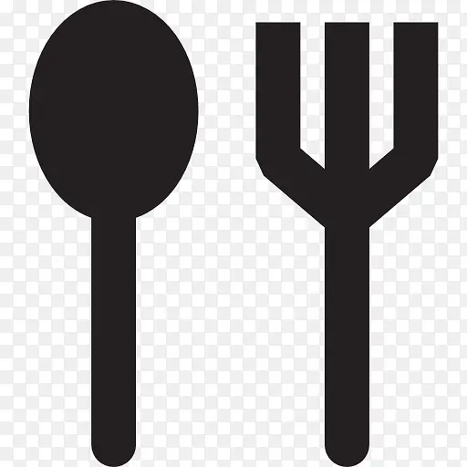 汤匙和叉子图标