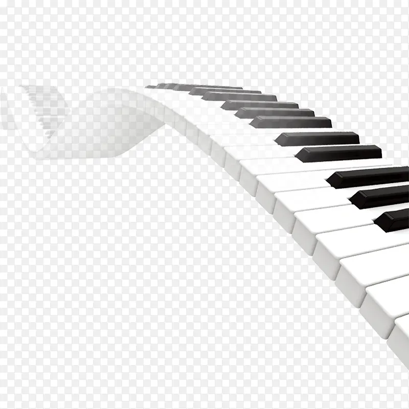 艺术钢琴键盘