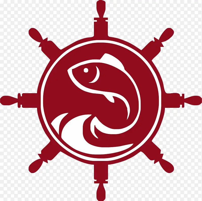 金鱼中式餐饮logo