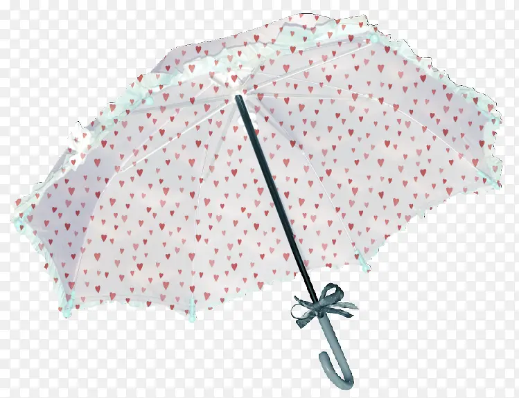 卡通爱心雨伞图片素材