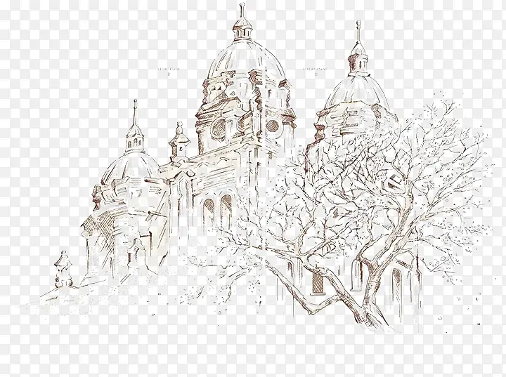 欧式城堡建筑