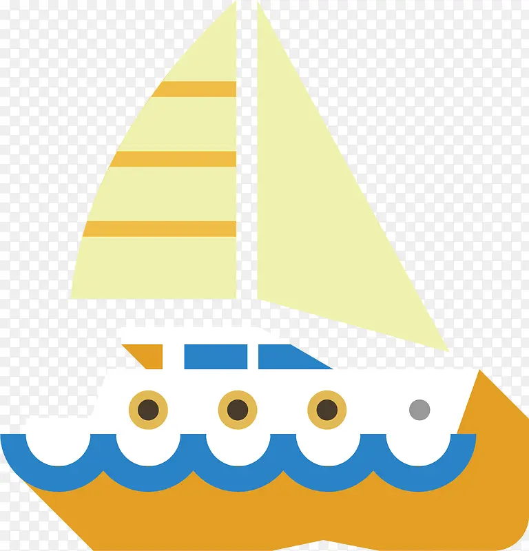 扁平化船帆