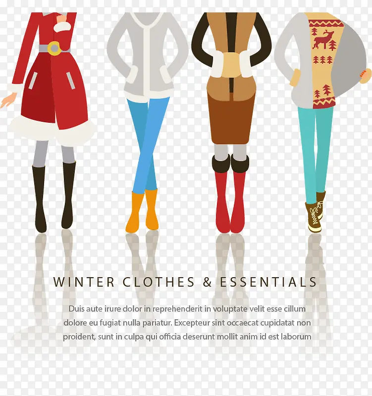 女性冬季服装