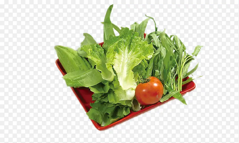一盘蔬菜