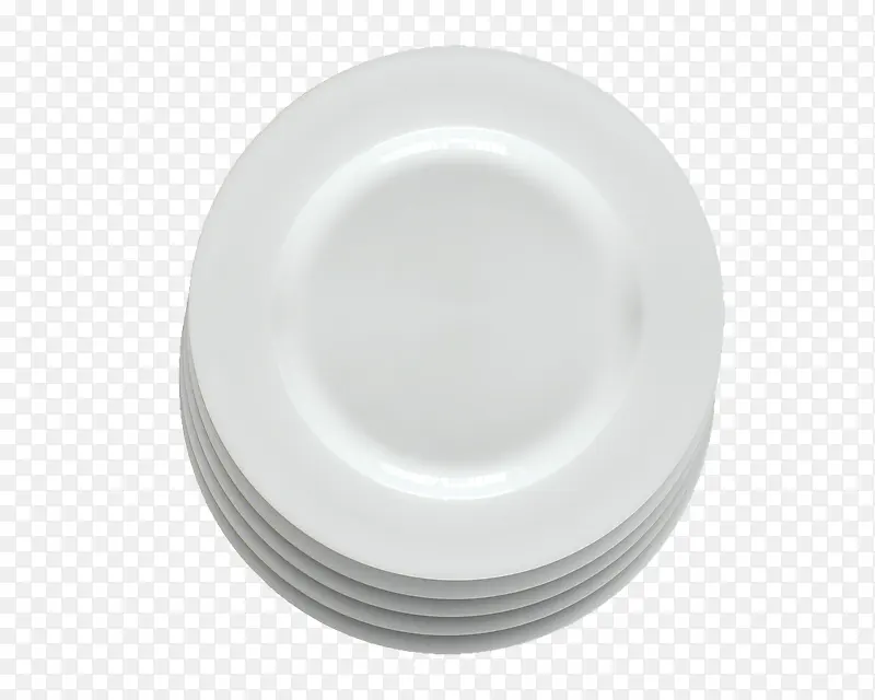 几何白色餐具瓷盘