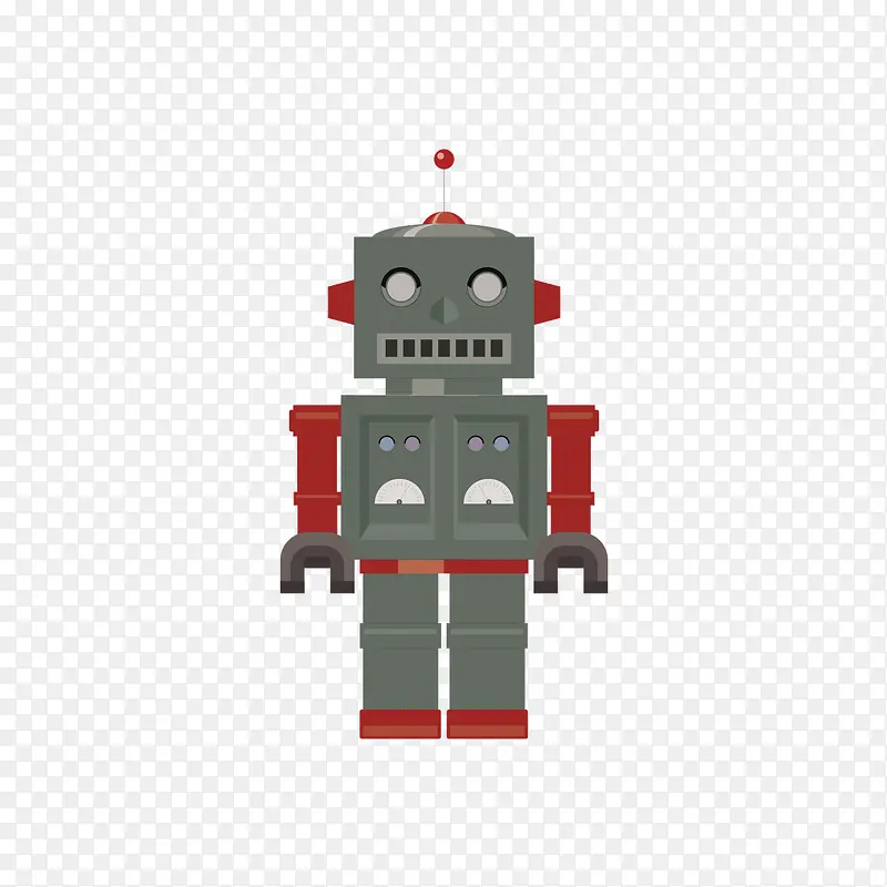 灰色机器人