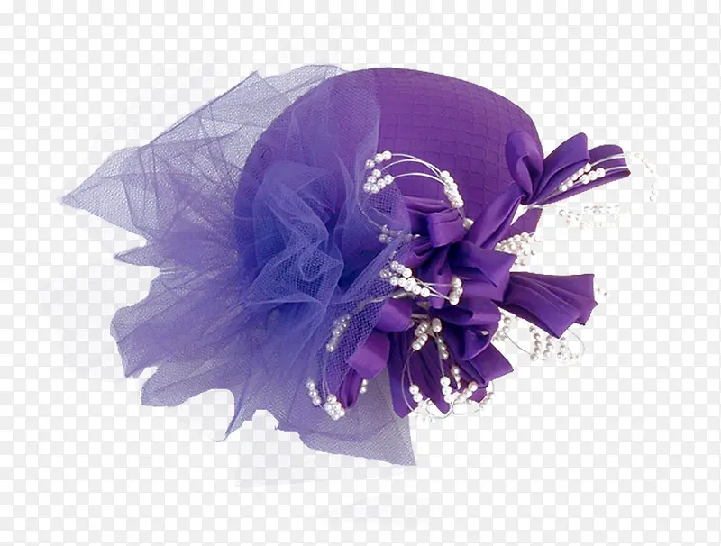 紫花帽子
