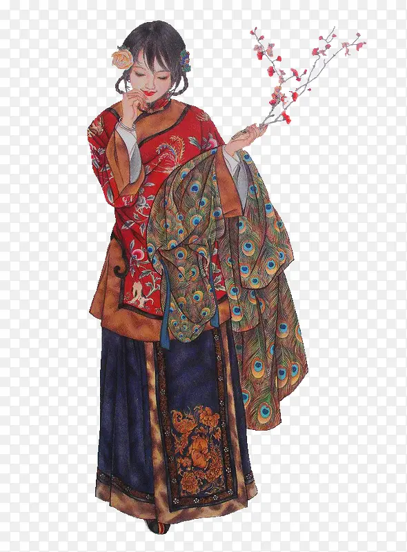 中国古代女子PNG图片素材下载_图片编号8875656-PNG素材网