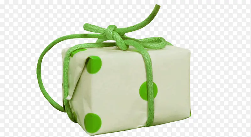 圣诞绿色礼品盒子