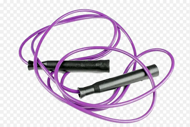紫色跳绳