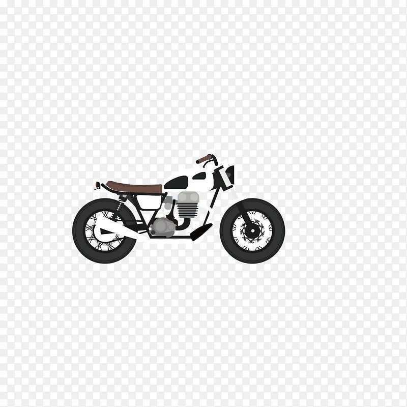 手绘摩托车背景设计