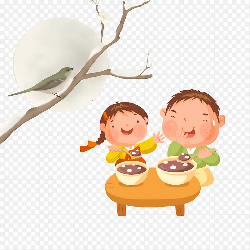 一起吃汤圆