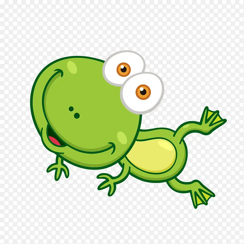 卡通青蛙动物设计