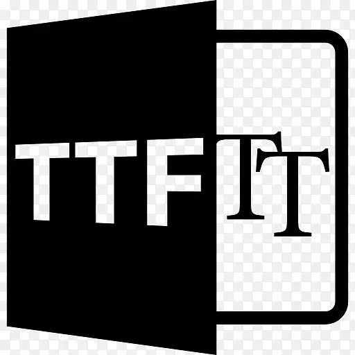 TTF开放文件格式图标