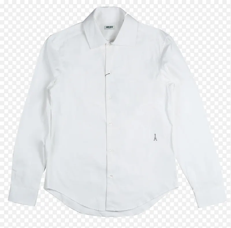 白色简约时尚流行衬衫