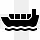 船简单的黑色iphonemini图标