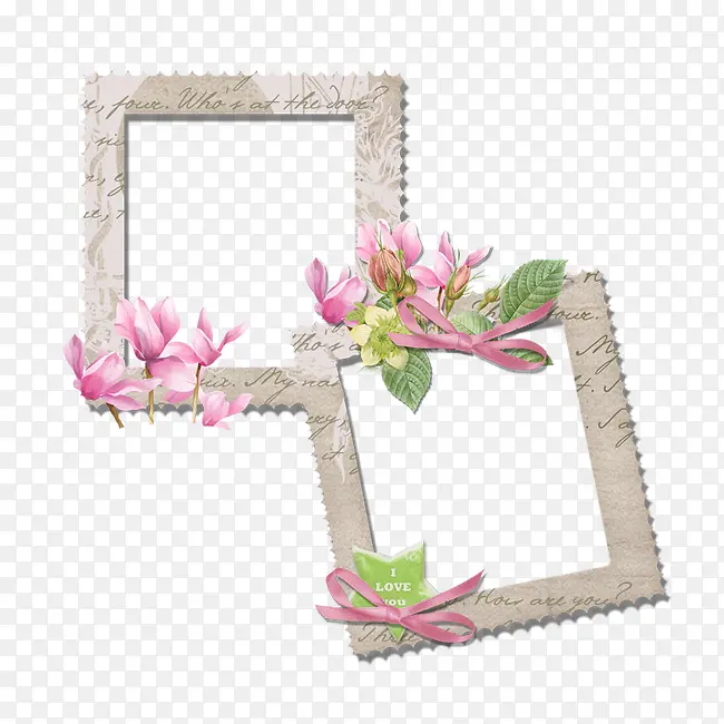 花卉画框