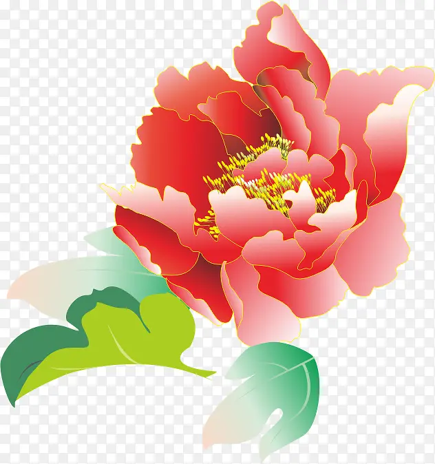 红花背景